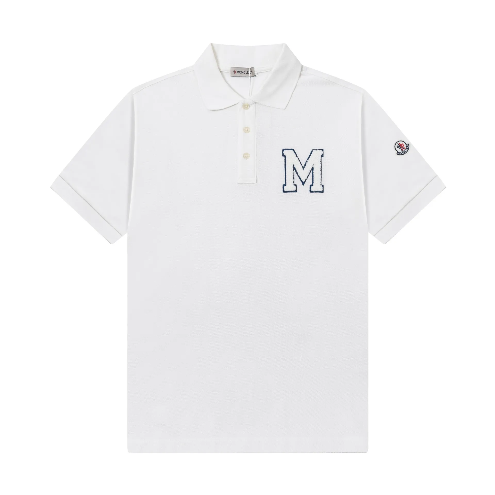 Moncler POLO Polo Polo Series ， 。 Polo ， 。 ， 。 。 • • • • • ：Navy Blue White Gray Green Size：M L XL XXL